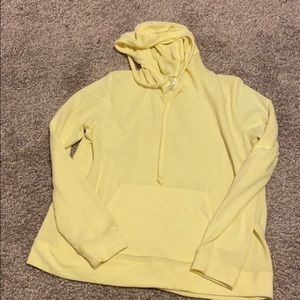 Yellow sweat shirt